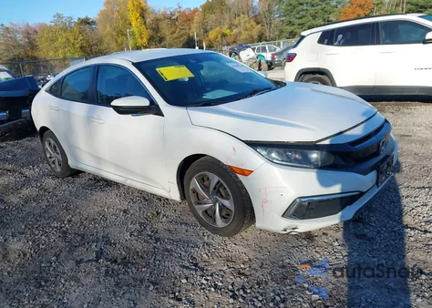 2019 Honda Civic Lx z USA, uszkodzony, nr VIN 2HGFC2F60KH580097